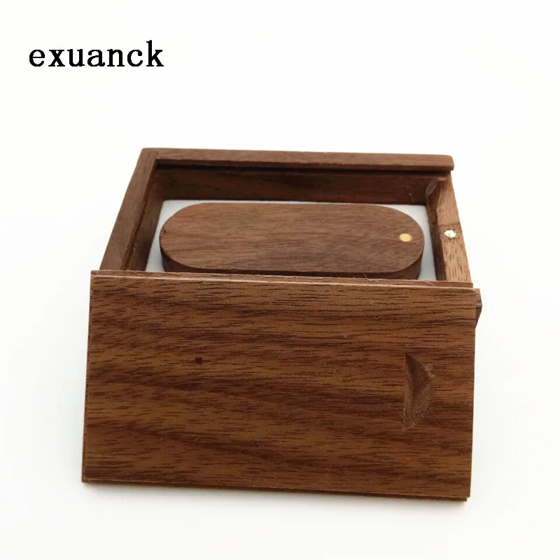 Exuanck изготовленным на заказ логосом подарок usb накопители 10 шт./лот деревянный
