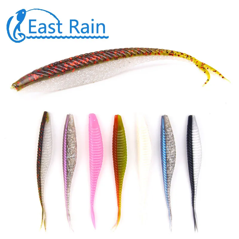 

Искусственная головка с разделенным хвостом для морской и пресноводной рыбалки, 7,5 см/5 шт.