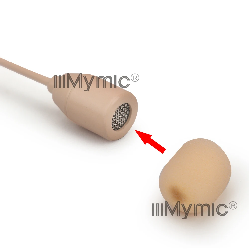 IiiMymic Pro мини 4pin конденсаторная гарнитура микрофон для аудио Technica беспроводной