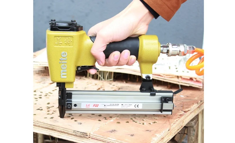 Новый пневматический пистолет для ногтей F32 степлер гвоздезабивной инструмент