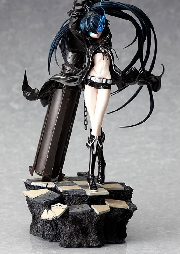 Японского Аниме Хацунэ Мику Black Rock Shooter Рисунок пластиковая фигурка героя