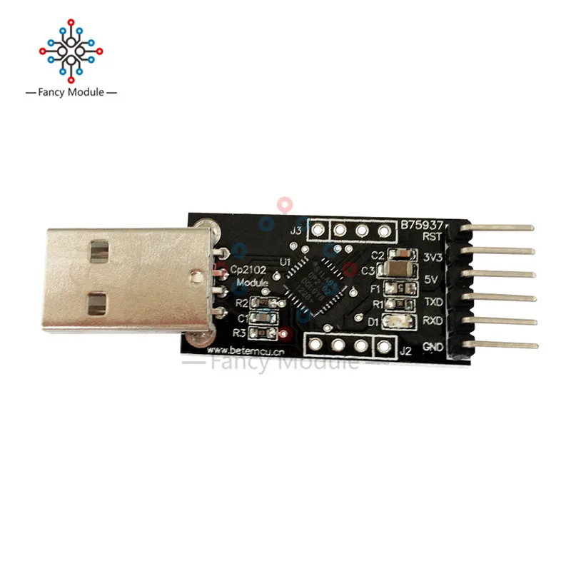 CP2102 USB 2 0 к TTL UART модуль для Arduino 6Pin последовательный преобразователь STC Замена FT232