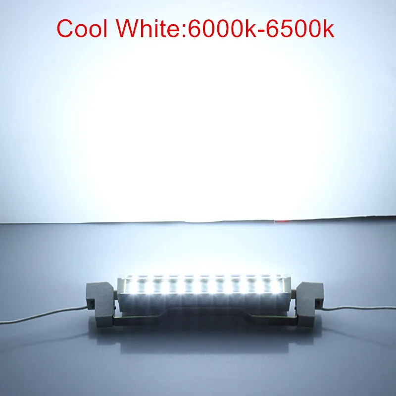 Лампа R7S 48 шт. SMD5730 Светодиодная лампа теплый белый/холодный белый 110 В/220 В