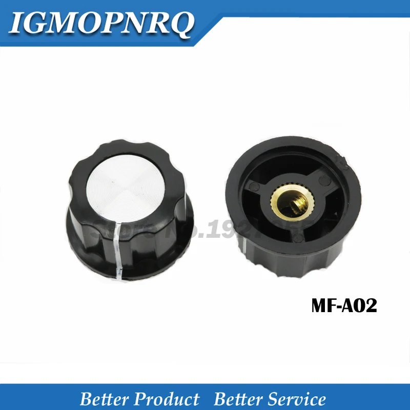 10 шт. ручка потенциометра с внутренним отверстием из медного сердечника WH118/WX050 6