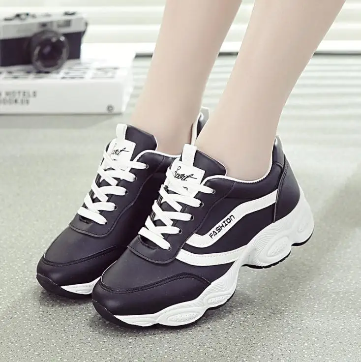 2019 tenis feminino женская обувь белые кроссовки basket zapatos de mujer на платформе chaussures buty кожа
