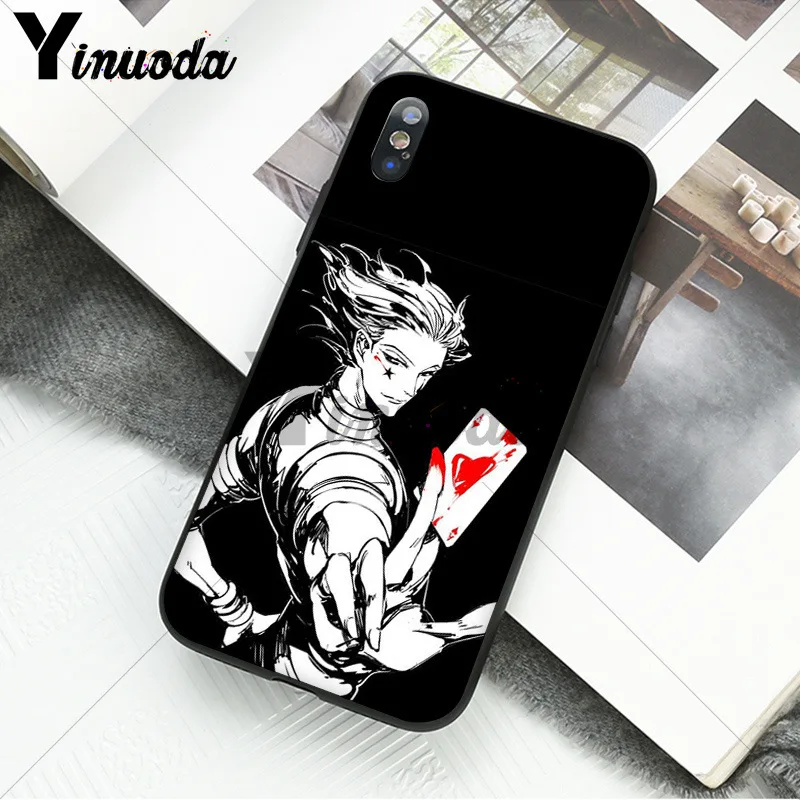 Высококачественный чехол для телефона Yinuoda hunter x Для iPhone X XS MAX 6 6s 7 7plus 8 8Plus 5 5S SE XR |