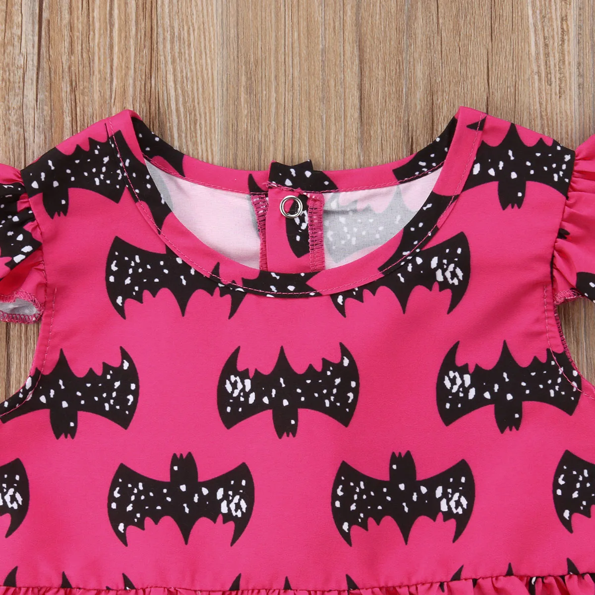 Emmaaby/Детское платье с рисунком Бэтмена для маленьких девочек без рукавов одежда |