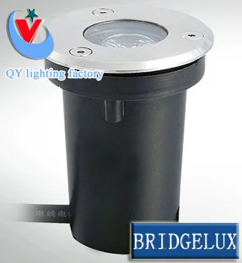 

30pc/lot Fedex DHL 1W big chip 45mil ground floor recessed lamp foot lamp led underground lamps Buried ground 85-265V