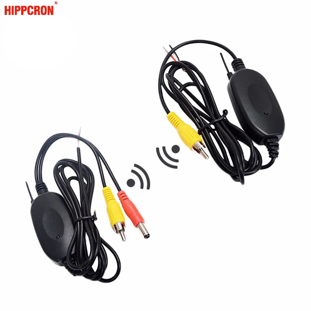 

2.4G Wireless Video Transmitter Receiver Kit for Car Rear View Camera and DVD Monitor Screen Reverse Backup Rearview Cam