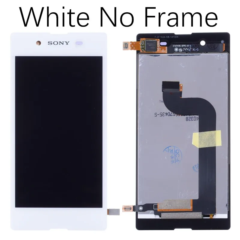 Оригинальный сенсорный ЖК экран для Sony E3 дигитайзер с рамкой SONY D2203 D2206 D224