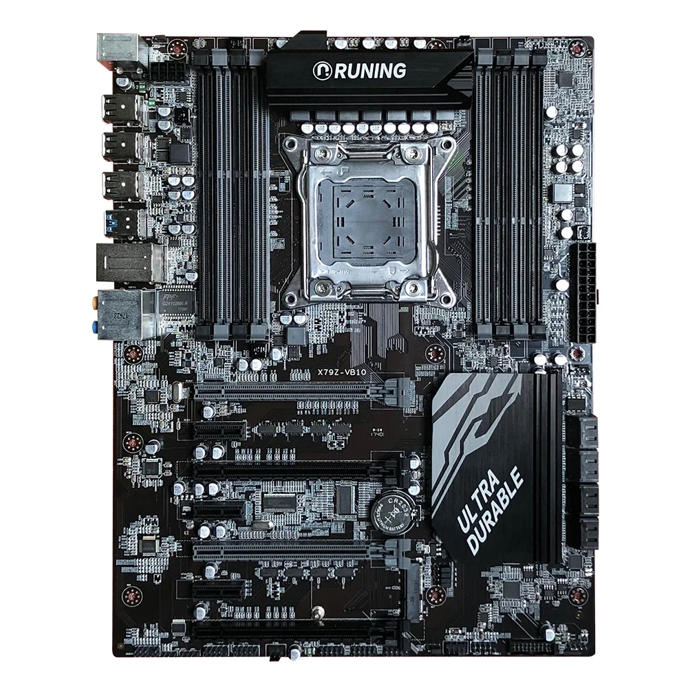 Здание игровой компьютер Runing X79 материнская плата Видеокарта GTX1050TI 4G CPU Xeon 2670 C2 2 6