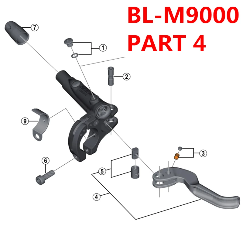 SHIMANO горный велосипед гидравлический дисковый тормоз XT M8000 XTR M9000 M9020 M9100 SAINT M820
