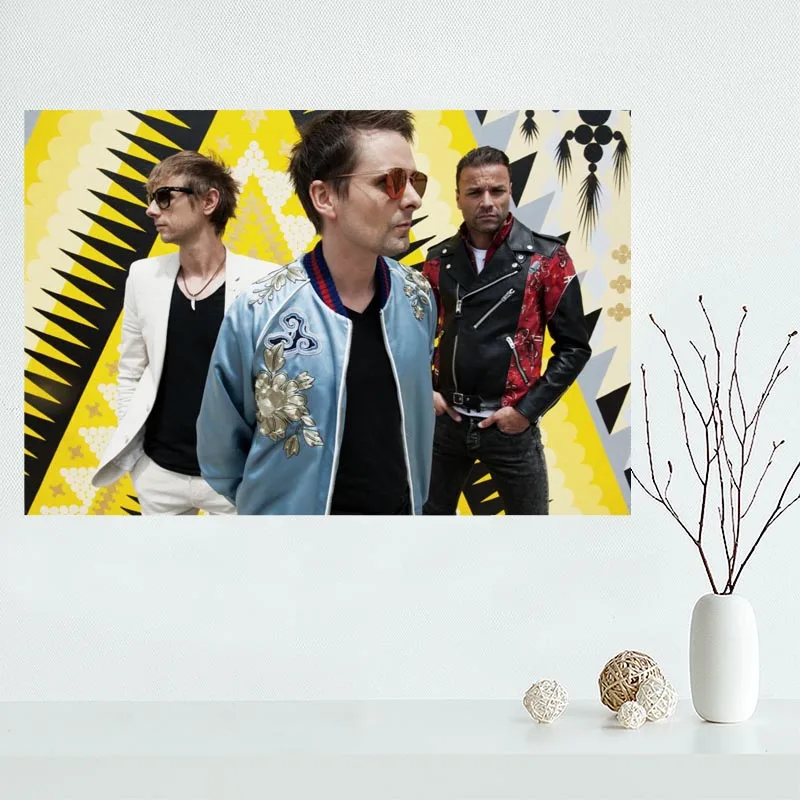 

Пользовательский декоративный холщовый постер Muse, высокое качество, украшение для дома, настенная Художественная ткань, холщовая ткань, на...