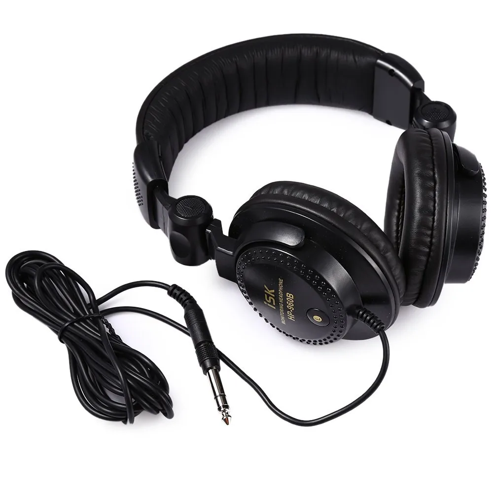 Новинка, ISK, HP-960B, повязка на голову, наушники, Auriculares, студийный монитор, динамические, стерео, DJ наушники, HD гарнитура, шумоизолирующие наушники