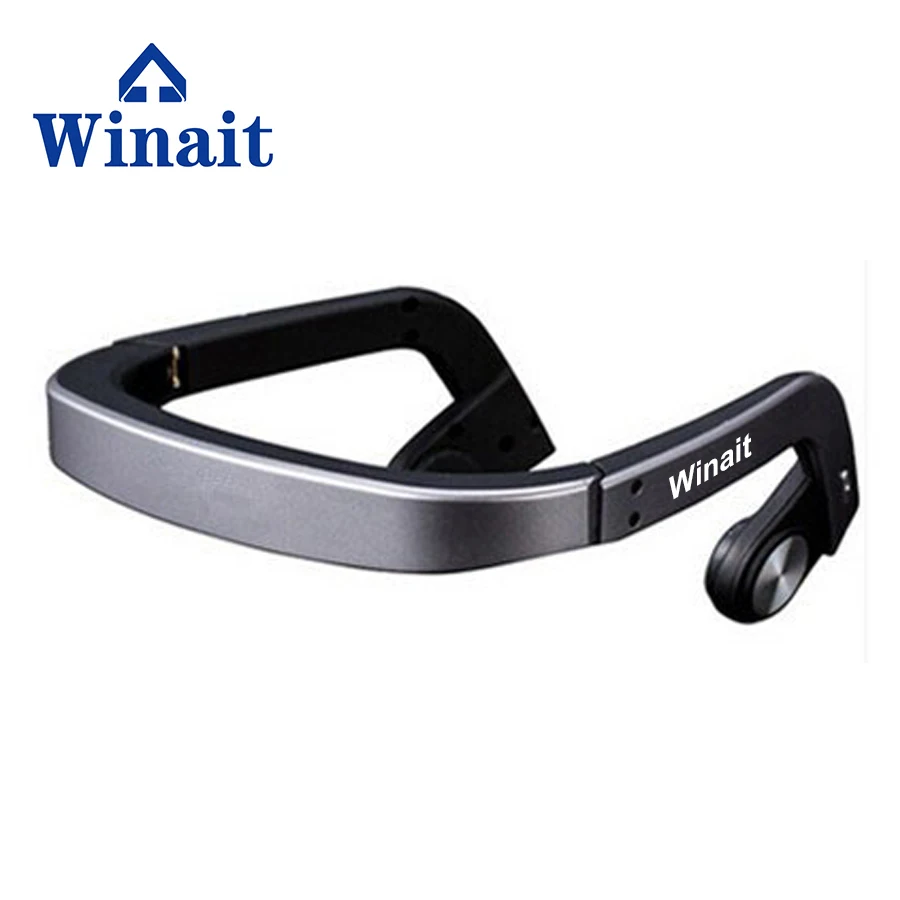 Беспроводная bluetooth гарнитура Winait с костной проводимостью музыкальная бесплатная