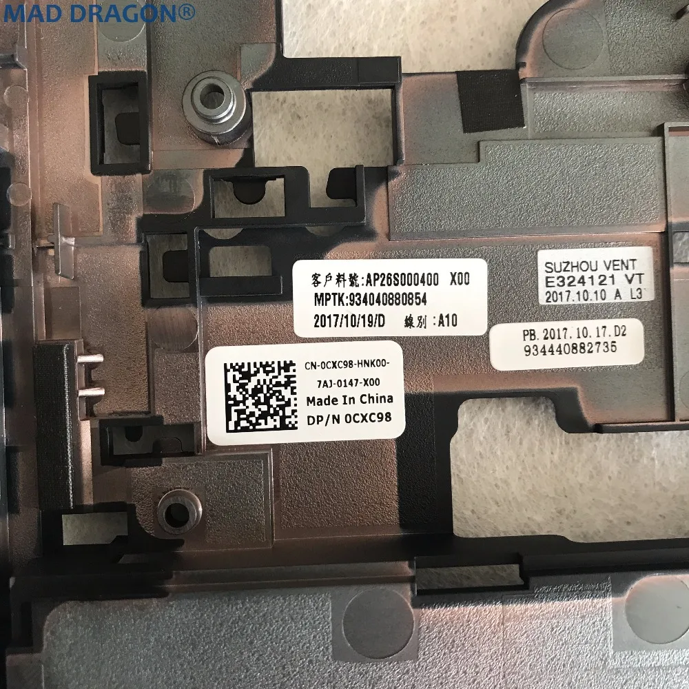 Совершенно новый и оригинальный чехол для ноутбука DELL ALIENWARE 15 R3 с нижней основой D