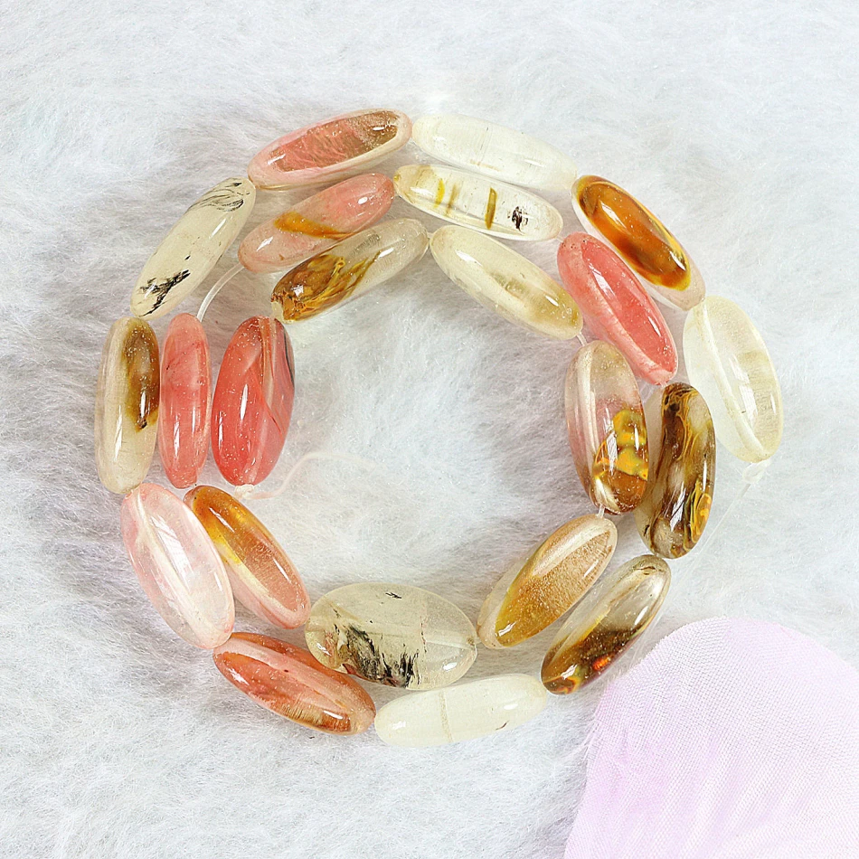 Красивый арбуз турмалин хрустальный камень 13*18 мм Новый Овальный diy