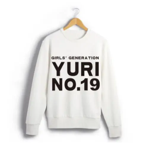 YURI Mainlead Поколение KPOP девочек SNSD TaeYeon Yoona Толстовка Sweatershirt пуловер - Цвет: YURI