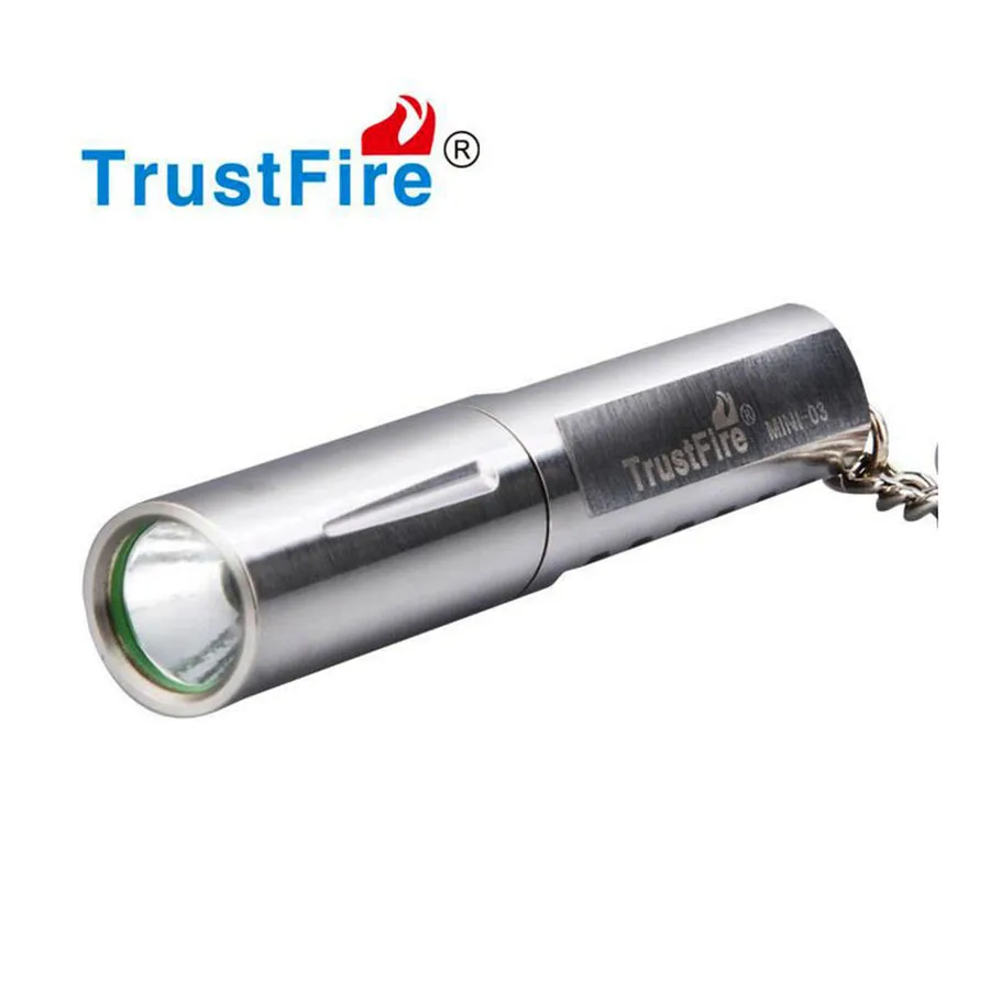 Trustfire mini03 водонепроницаемый мини-светильник из нержавеющей стали* XPG R5 светодиодный фонарь брелок Светильник фонарь+ Trustfire 10440 Батарея