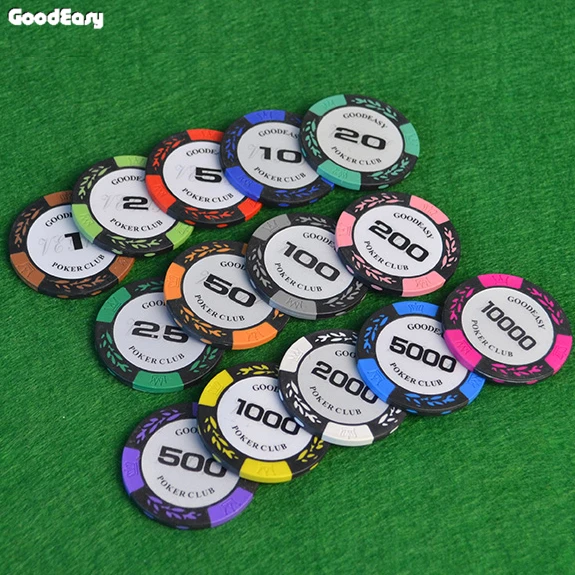 25 шт./лот Техасская глина наборы микросхем для покера игры в маджонг покер