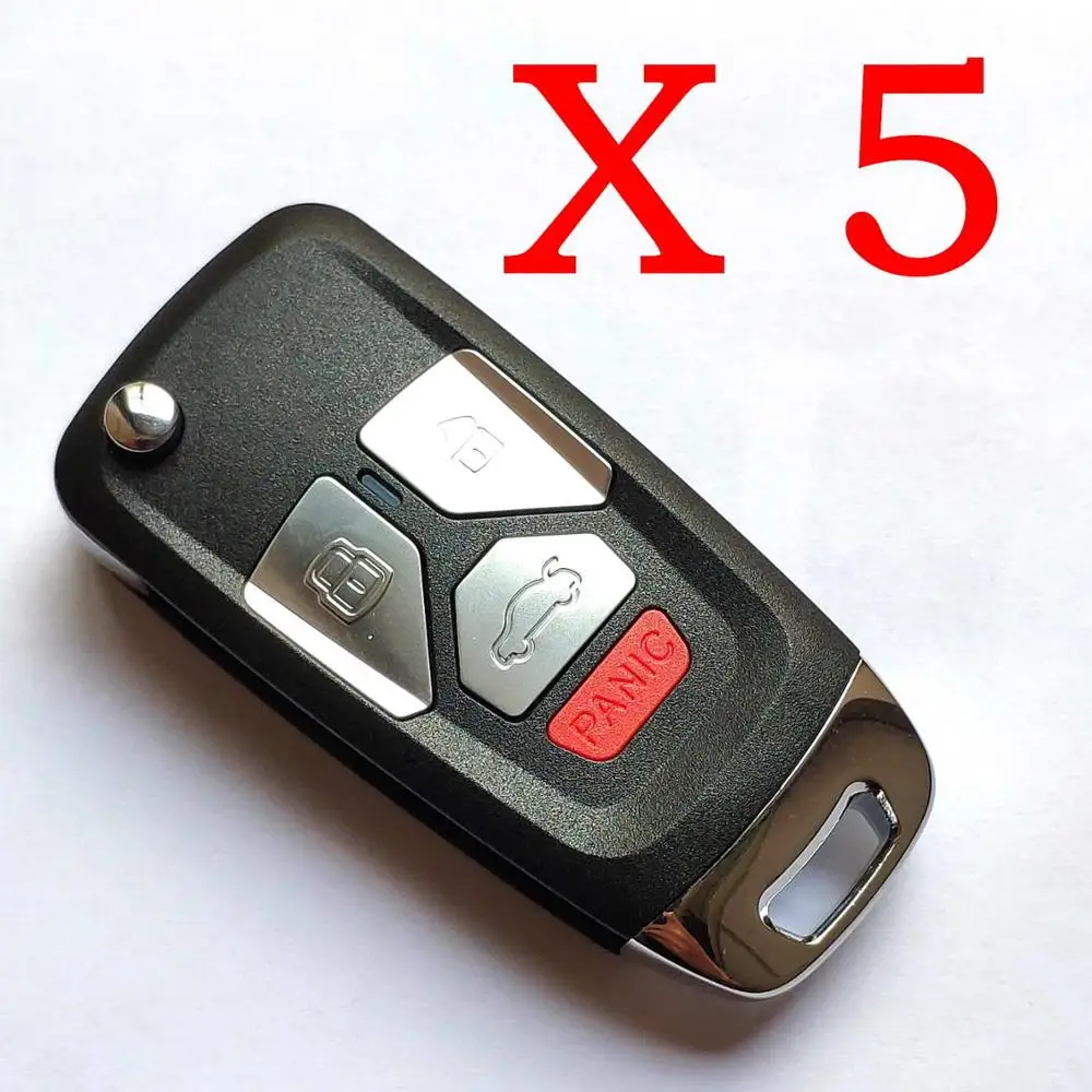 Зеленый Для Audi style Xhorse VVDI универсальный пульт дистанционного управления-5 шт./партия - Цвет: Зеленый