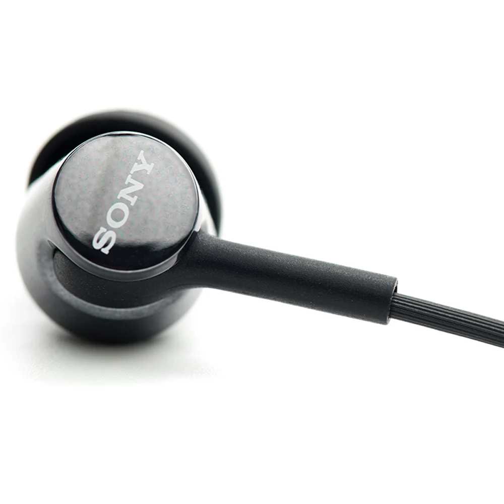SONY MDR EX255AP наушники 3 5 мм проводные музыкальные гарнитура Hands free линейный контроль