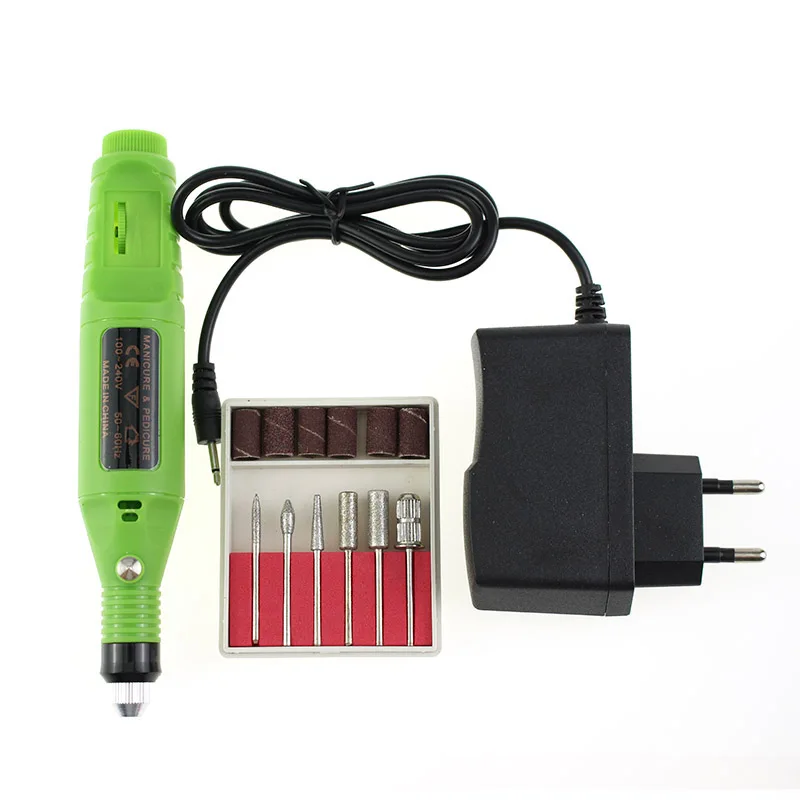 Электрическая машинка для маникюра и педикюра 1 комплект | Красота здоровье