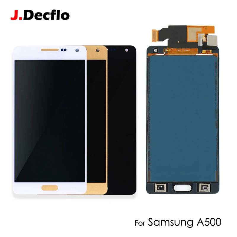 ЖК дисплей для samsung Galaxy A5 2015 A500 A500F A500M A500Y сенсорный экран дигитайзер стеклянная