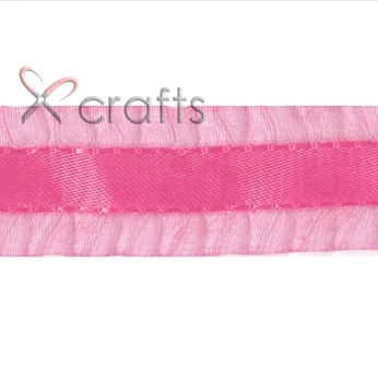 1 &quot25 мм атласная юбка с краями для рукоделия украшение волос бесплатная