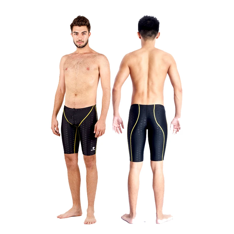 Купальный костюм Мужская одежда для купания Sharkskin для мальчиков плавки мужские s Sunga профессиональные конкурентные купальные костюмы Arena Badpak черный