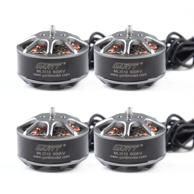 4 шт. GARTT ML 3510 600KV бесщеточный ру двигатель для Multicopter Quadcopter гексакоптер RC Дрон |