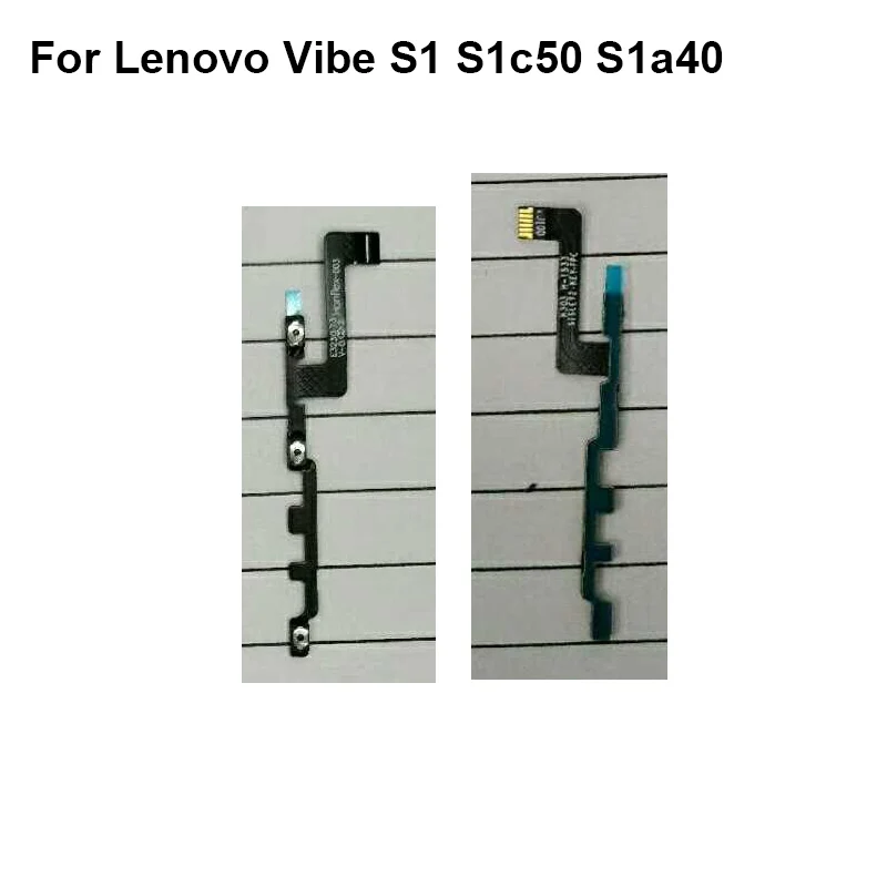 2 шт. для Lenovo Vibe S1 S 1 S1c50 S1a40 Мощность Кнопки громкости Управление ключ FPC гибкий