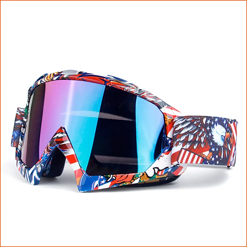 ski goggles snowboard glasses Sunglasses Big Mask Glasses printing Anti-fog UV400 Anti-scratch | Спорт и развлечения