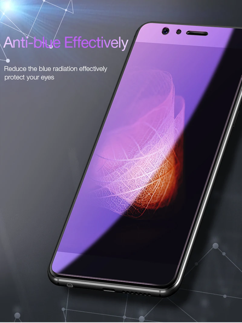 CAFELE HD прозрачное закаленное стекло для huawei honor 8 ультра тонкая Антибликовая 9H Защитная пленка для экрана протектор для huawei honor 8