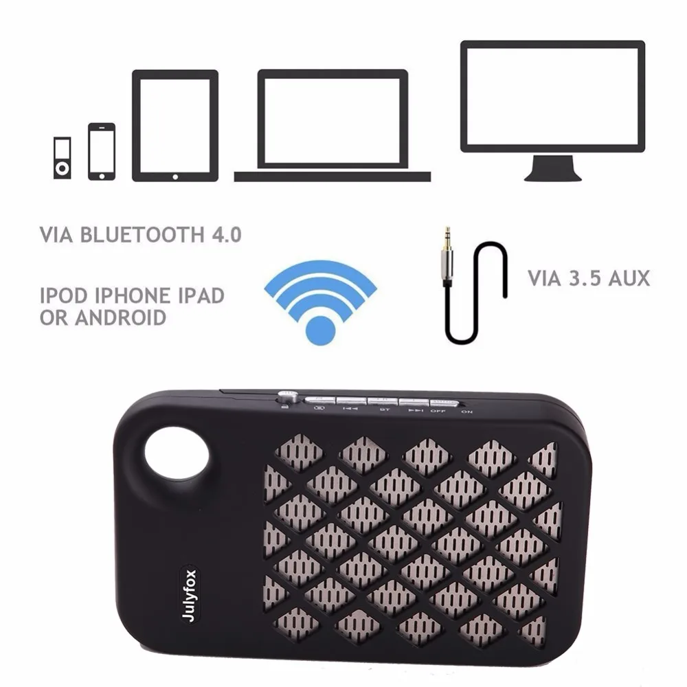 Julyfox Беспроводной голос Усилители домашние bluetooth микрофон гарнитуры 50ft