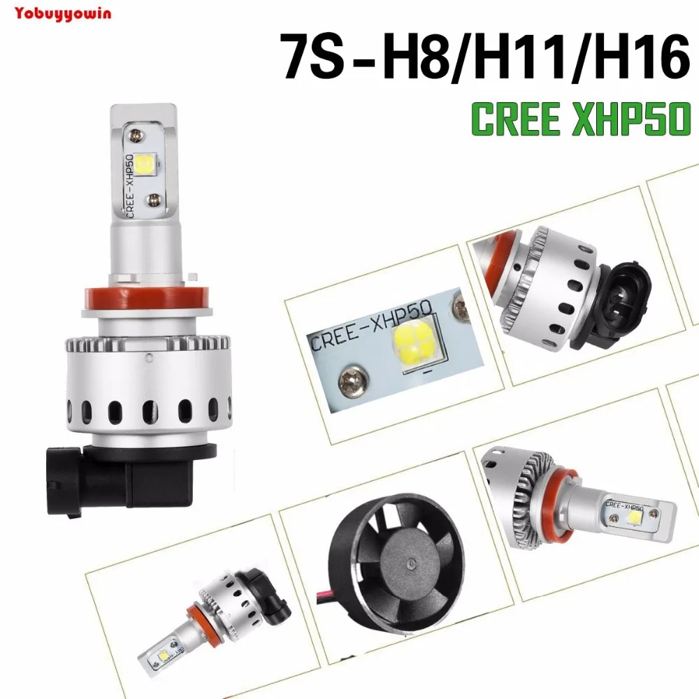 Новая игра и Мопс фотоаппаратов моментальной печати 7S H7 9005 9006 H11 H8 высокой
