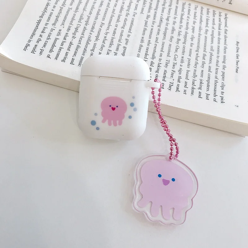 Чехол с мультяшной улыбкой для наушников Airpods 2 Чехол защитный чехол для Airpods 1 чехол для наушников Мягкие силиконовые наушники-капельки чехол сумка - Цвет: Pattern 6