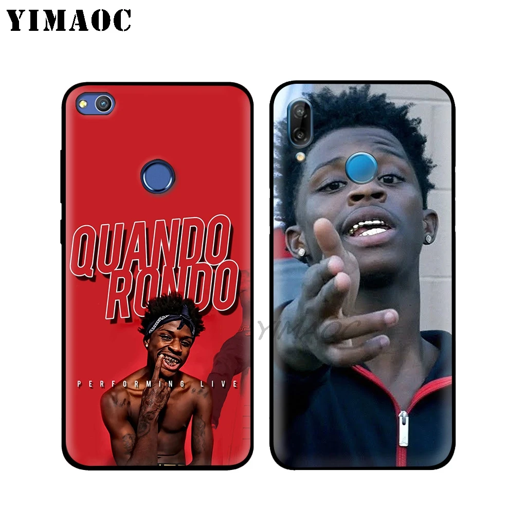 YIMAOC Quando Rondo Rapper Soft Case for Huawei Honor Mate 20 9X Note 10 Pro 8X 8 6A 7A 7X 7C Y9 Y7 Y6 Prime 2018 2017 View |
