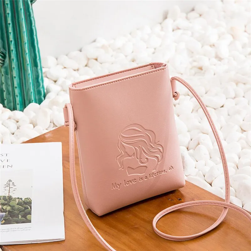 Горячая Распродажа женская сумка на одно плечо модная мини-сумка нулевой кошелек