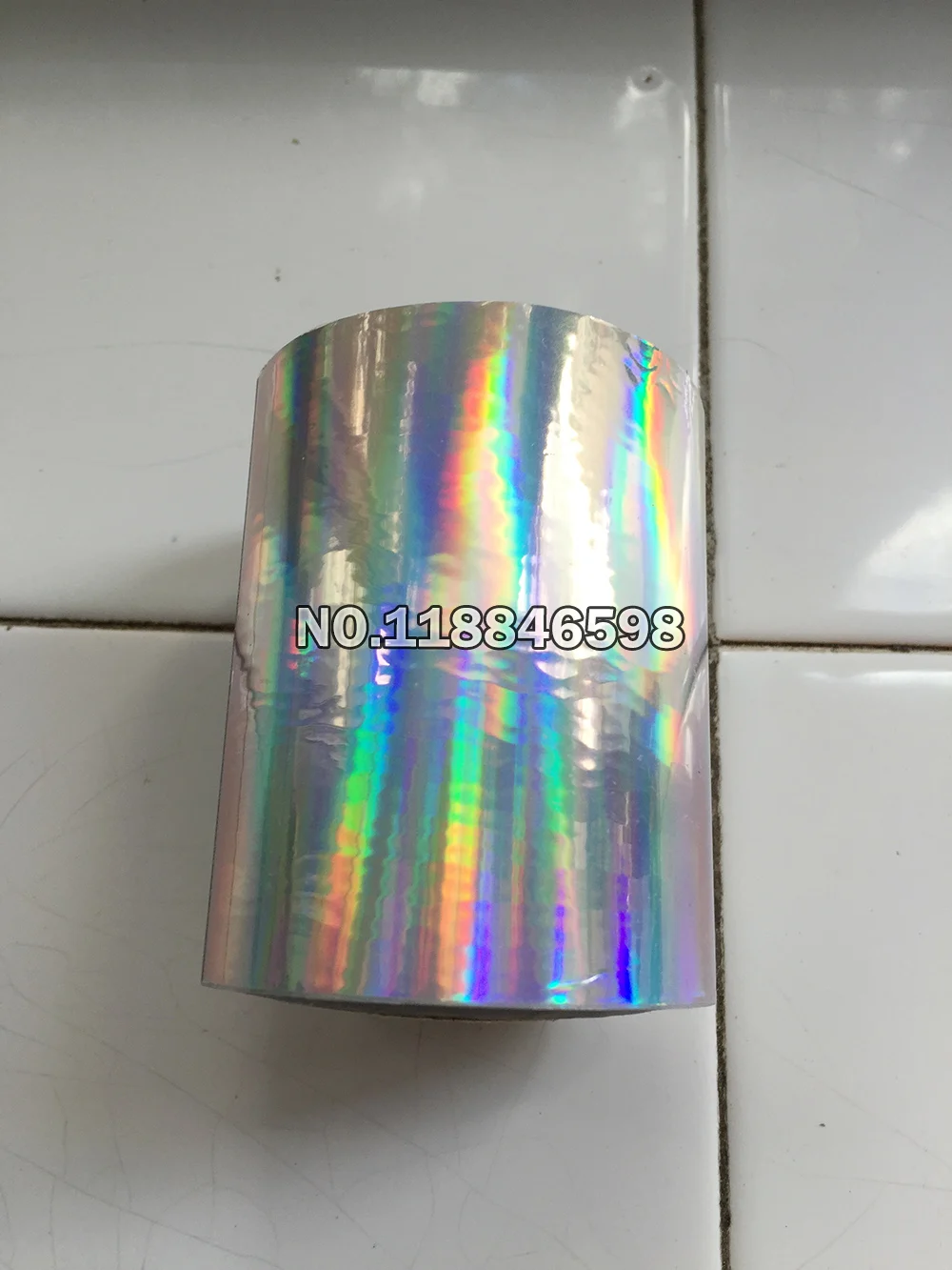 Скидки и оптовая продажа 2 рулона (лазерное золото серебро) горячая фольга