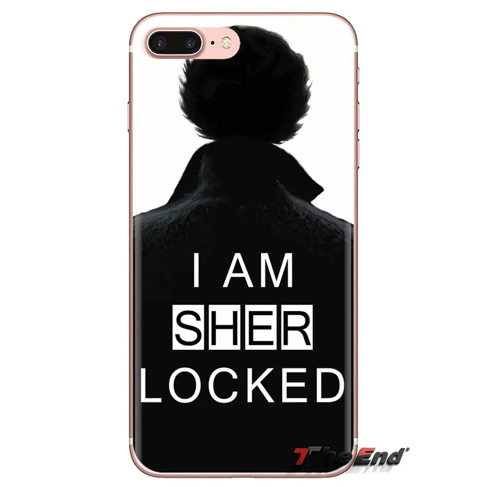 Для huawei G7 G8 P7 P8 P9 P10 P20 P30 Lite Mini Pro P Smart Plus 2017 2018 2019 I am Sherlocked Holmes Art Print кожаный чехол для
