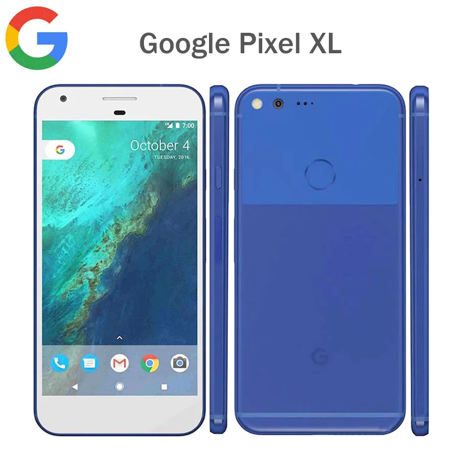 Мобильный телефон Google Pixel XL 4G LTE 5," 1440x2560P 4 ГБ ОЗУ 32 ГБ/128 Гб ПЗУ Snapdragon821 четырехъядерный NFC телефон