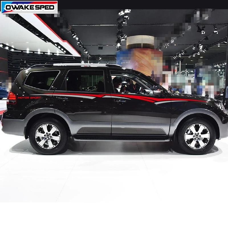 Автомобильные спортивные полоски для KIA SPORTAGE BORREGO Стайлинг автомобиля наклейки