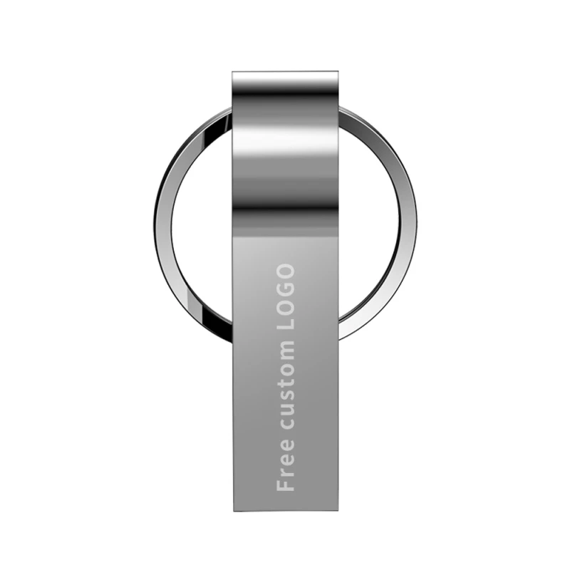 Usb флеш-накопители, usb флешки, 128 ГБ, флешки, 4 ГБ, 8 ГБ, 16 ГБ, 32 ГБ, ключ для ноутбуков, ручка-накопитель 64 ГБ - Цвет: Grey