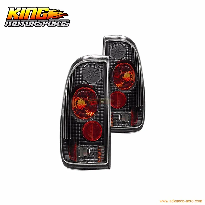 Для 97-03 Ford F-150 F250 Styleside F-250 HD F-350 HD Altezza задний светильник черный прозрачный США Внутренний