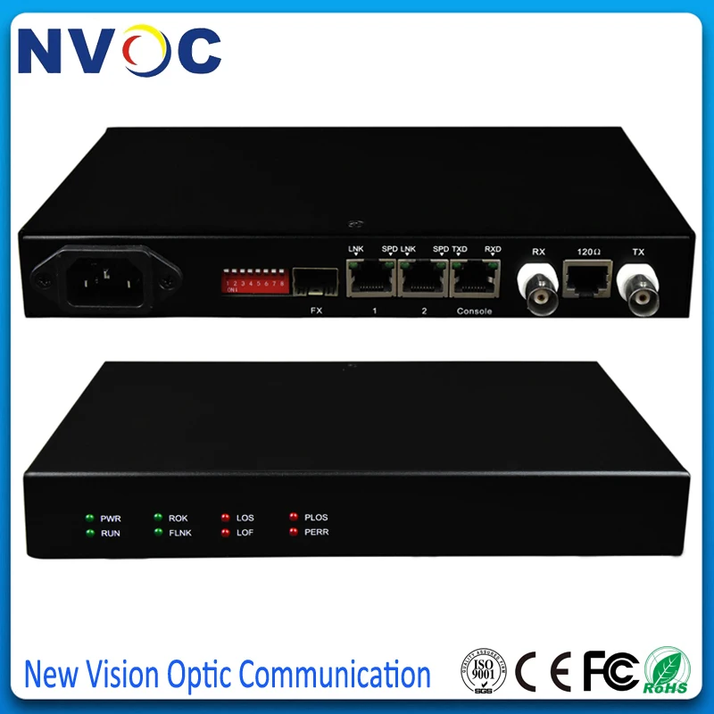 Коммутатор E1 RJ45 Ethernet TCP/IP мост через IP протокол преобразователь без SFP Настольный