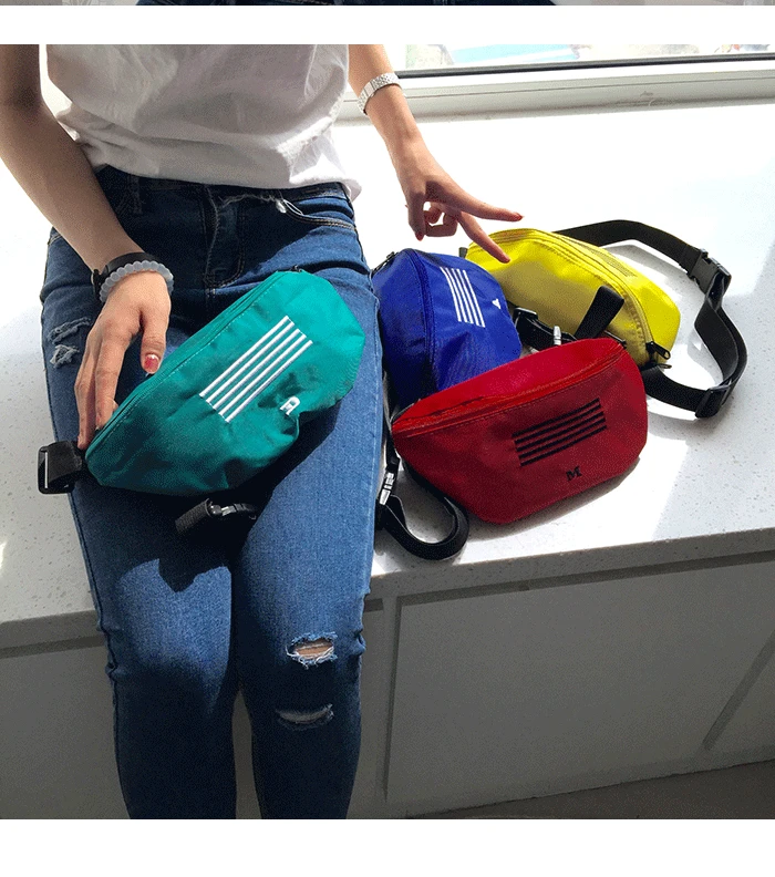 2016 Фирменная мужская и женская поясная сумка нагрудная дорожная на молнии|waist fanny