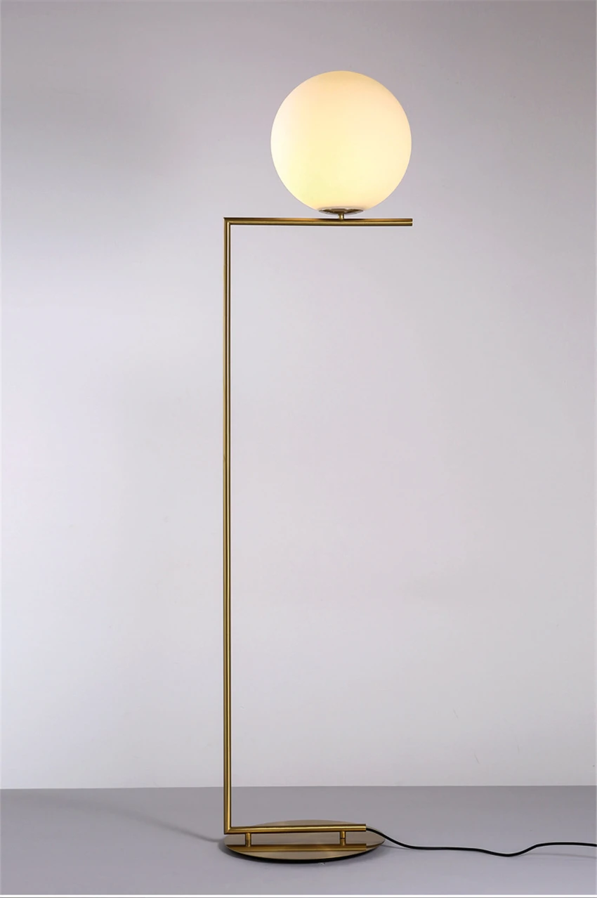 Современная Золотая шикарная Напольная Лампа светодиодный светильник vloerlamp торшер стоящая лампа гостиная спальня Ресторан Металл