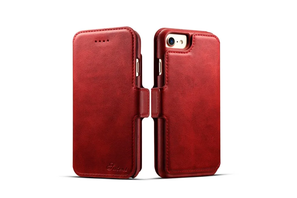 KEYSION роскошный флип-кейс для iPhone 8, 8 Plus съемный кошелек чехол Магнитный 2 в 1 PU кожаные с отделениями для карт чехол для iPhone7 7 Plus