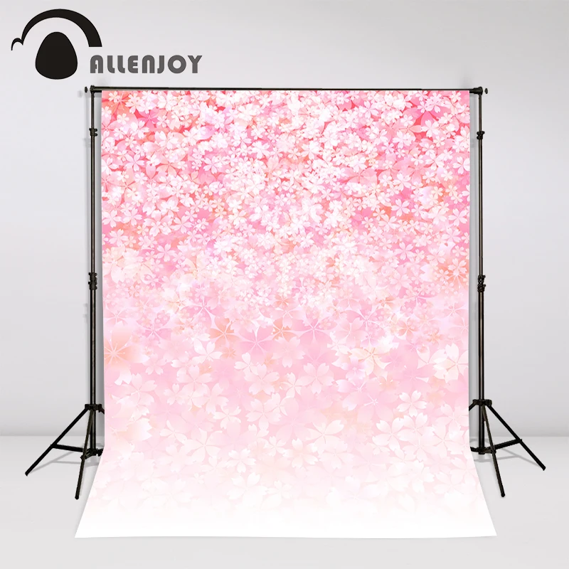 Allenjoy фон для фотографии фотостудии Девушки Розовые цветы романтический